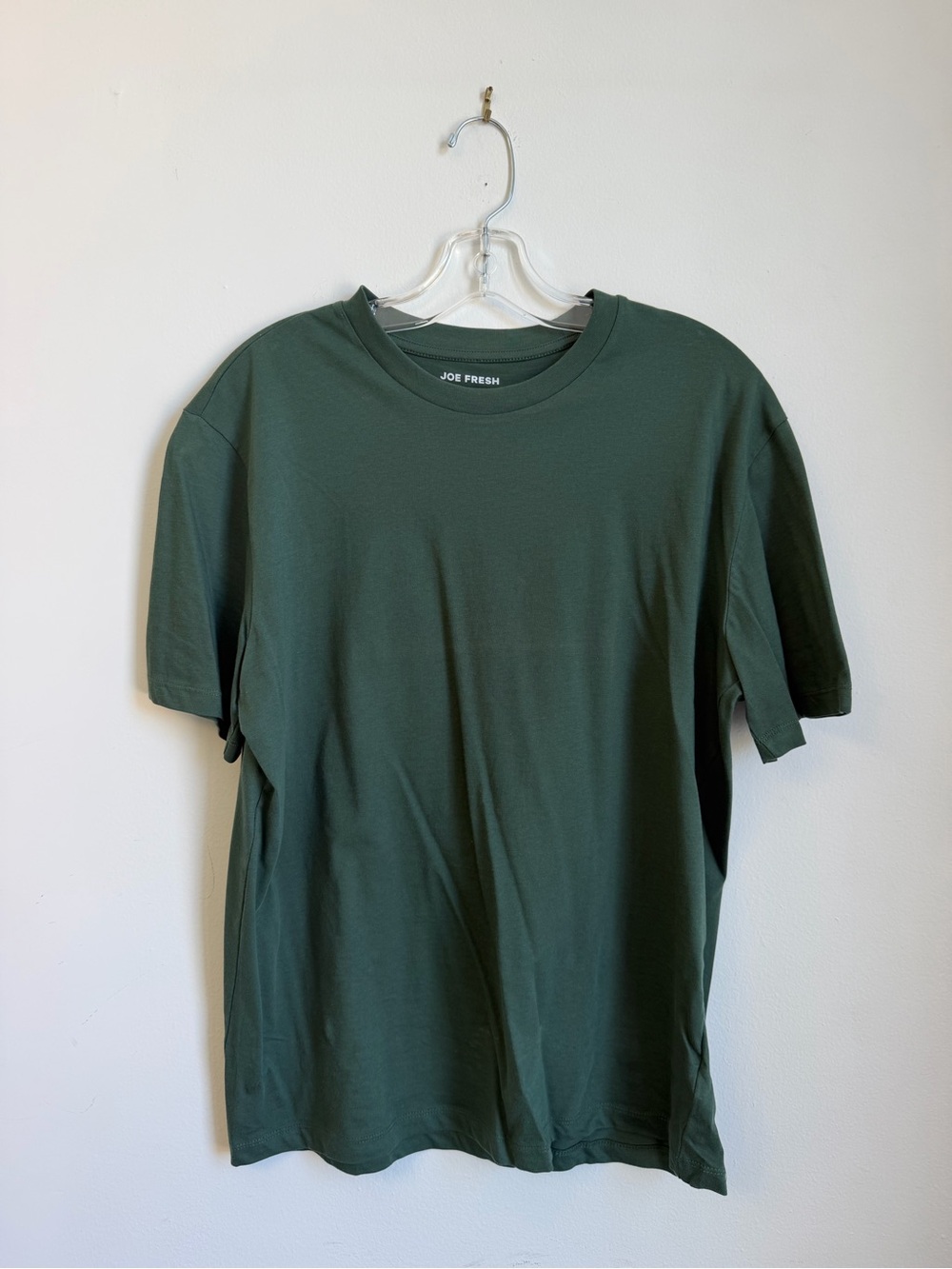Joe Fresh Men's Forest Green Crew Neck Tee